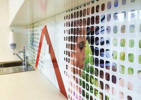 Silver Chain Group Corporate Kitchen Glass Splashback