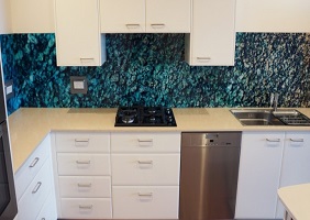 5 Metre Ocean Printed Kitchen Glass Splashback