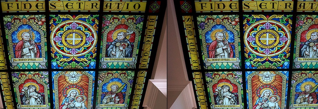 Revolutionising the church experience, Stunning stained glass skylights.
