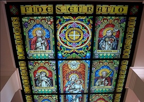 Revolutionising the church experience, Stunning stained glass skylights.