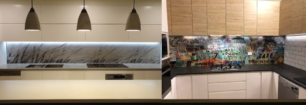 How to choose a glass splashback design for your kitchen