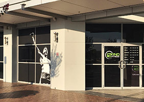 Round 12 Gym Window Decals in Sydney's Western Suburbs