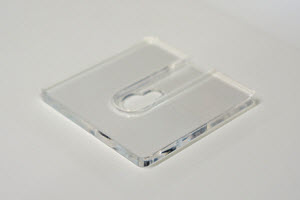 Acrylic Keyhole Mount